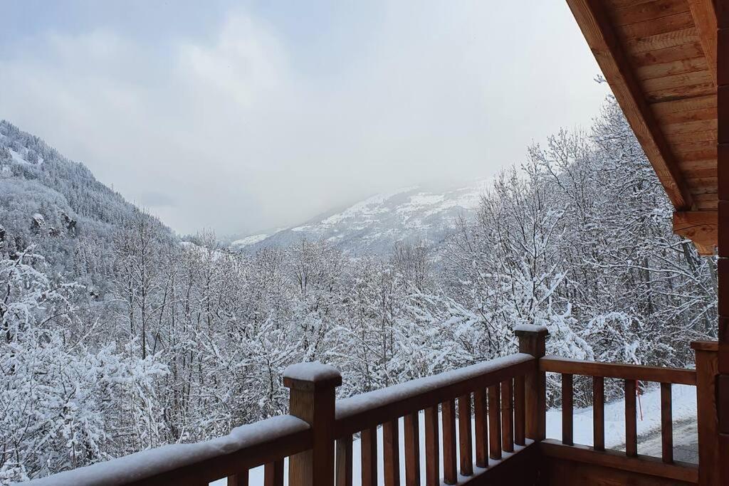 Chalet Entier 110M2 Avec Vue Et Sauna A 10 Min Des Pistes Sainte-Foy-Tarentaise Zewnętrze zdjęcie